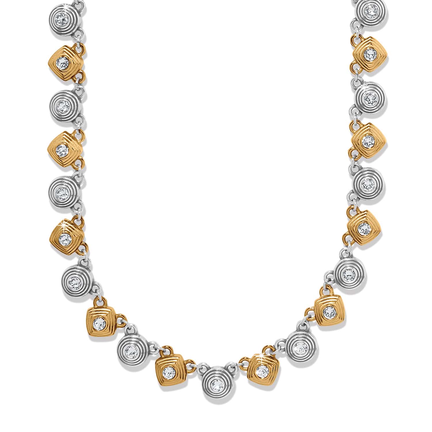 Meridian Etage II Necklace silver-gold 1