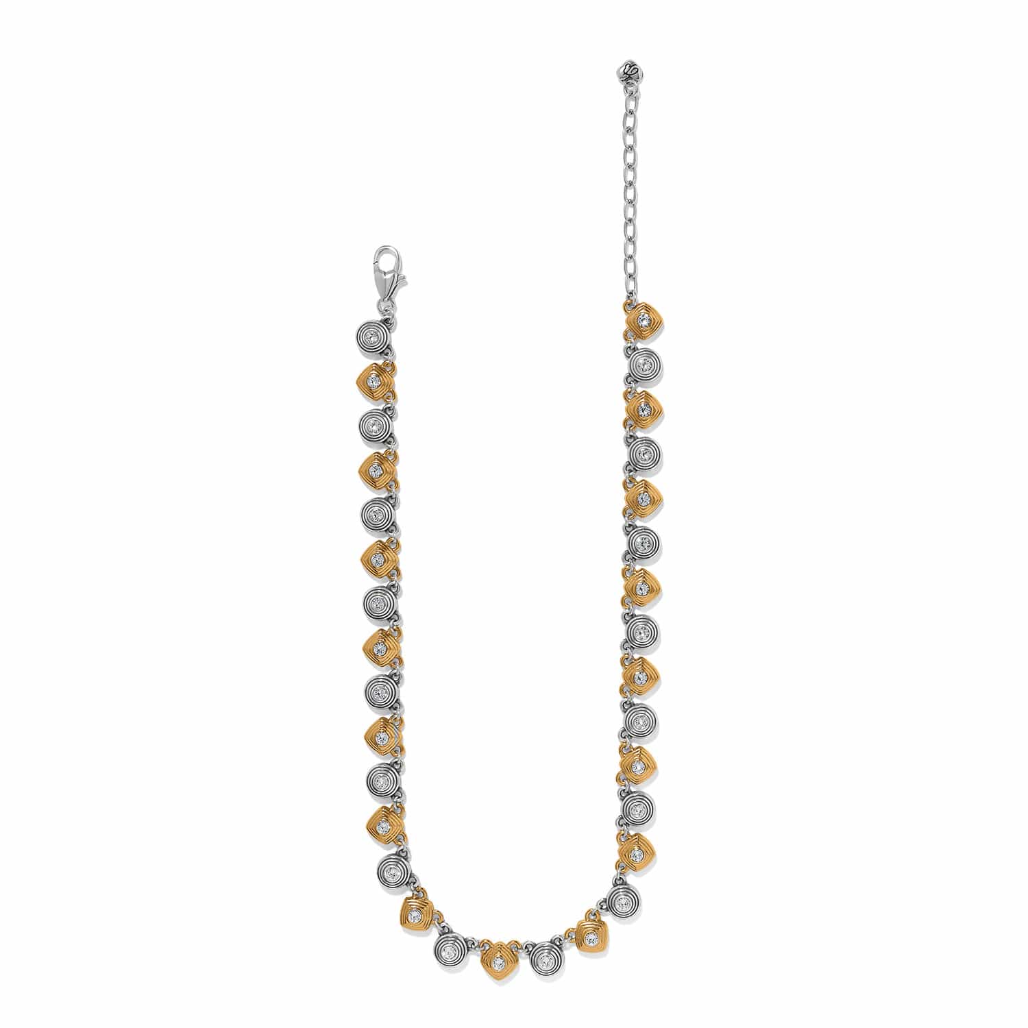 Meridian Etage II Necklace silver-gold 3