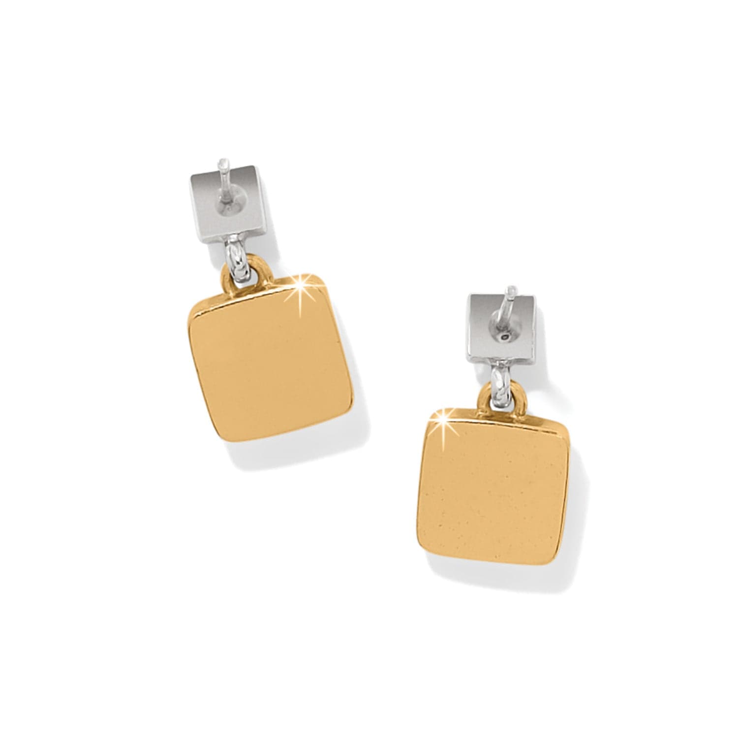 Meridian Etage Post Drop Earrings silver-gold 2
