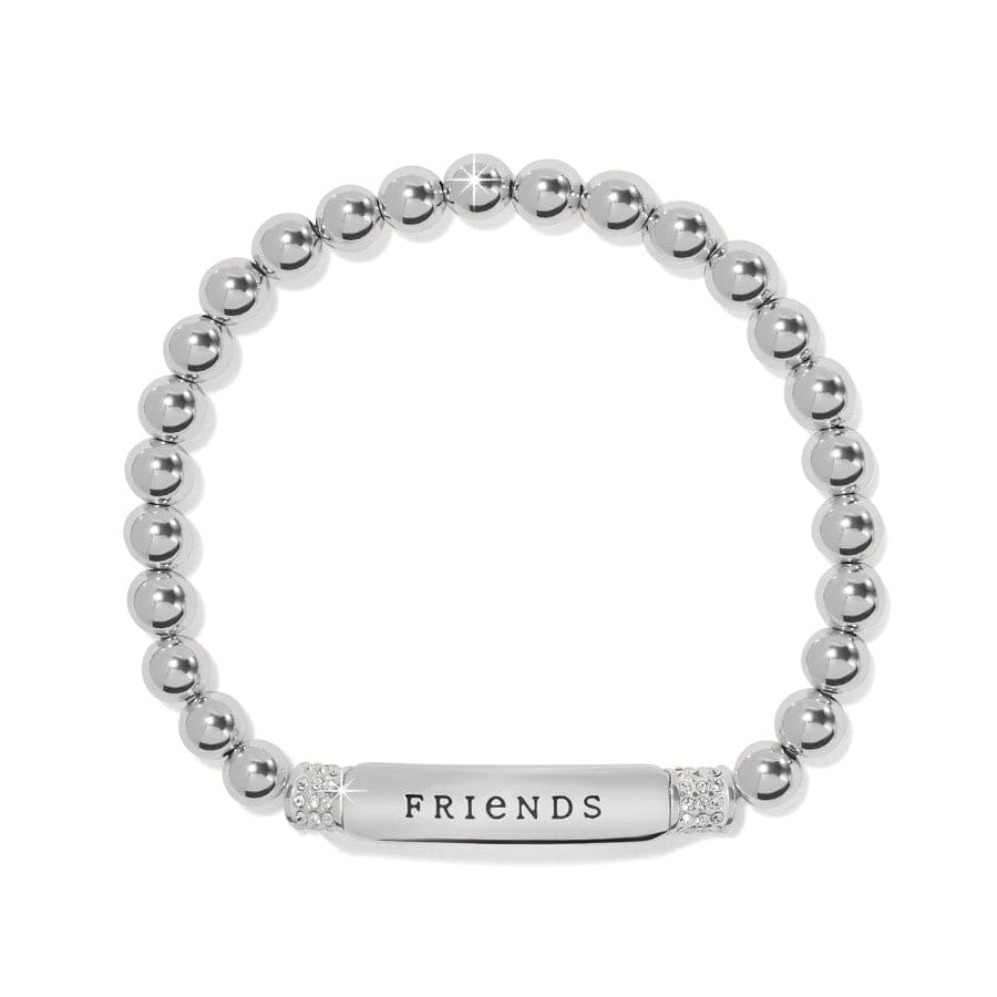 Meridian Friends Petite Stretch Bracelet silver 2