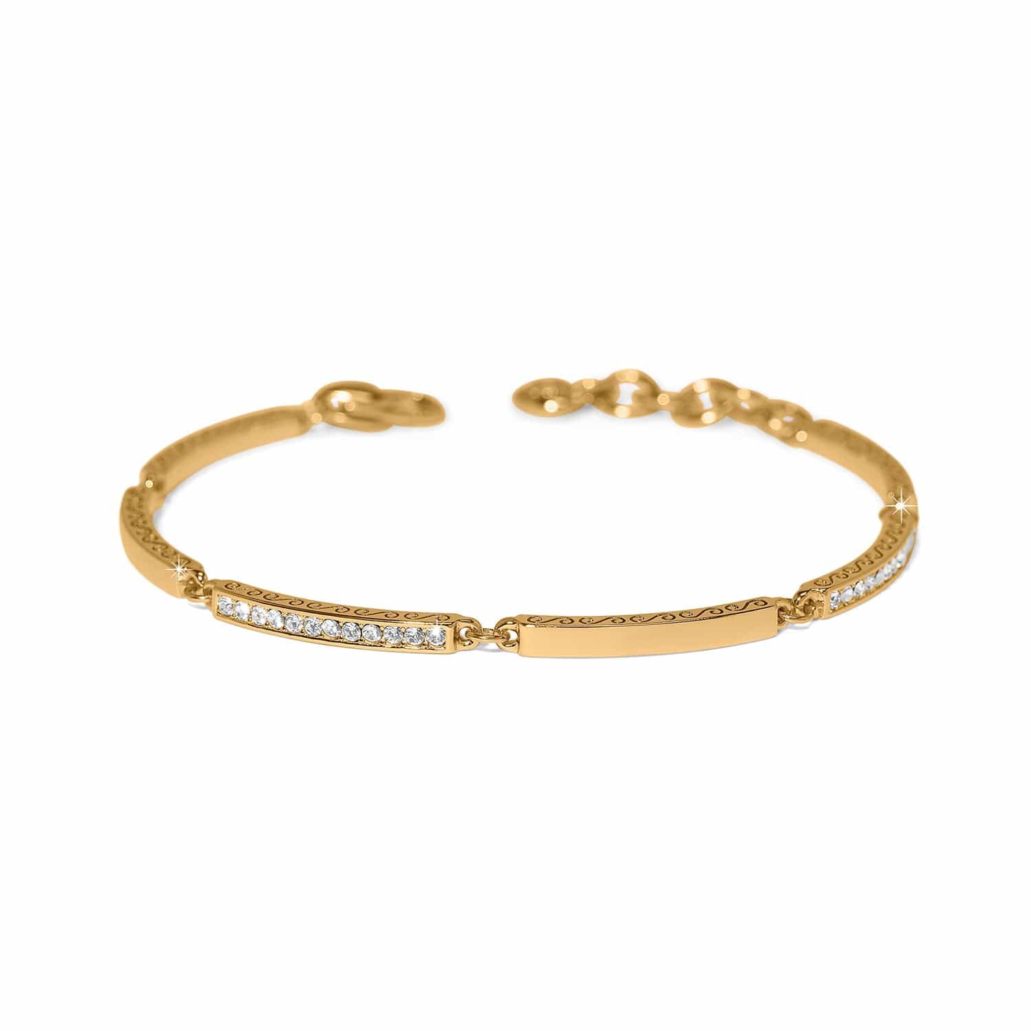Meridian Geo Bar Bracelet gold 3