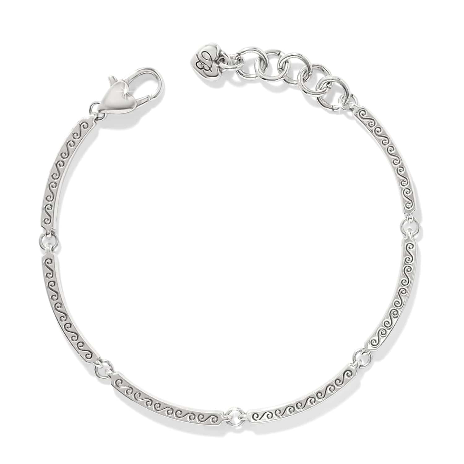 Meridian Geo Bar Bracelet silver 2