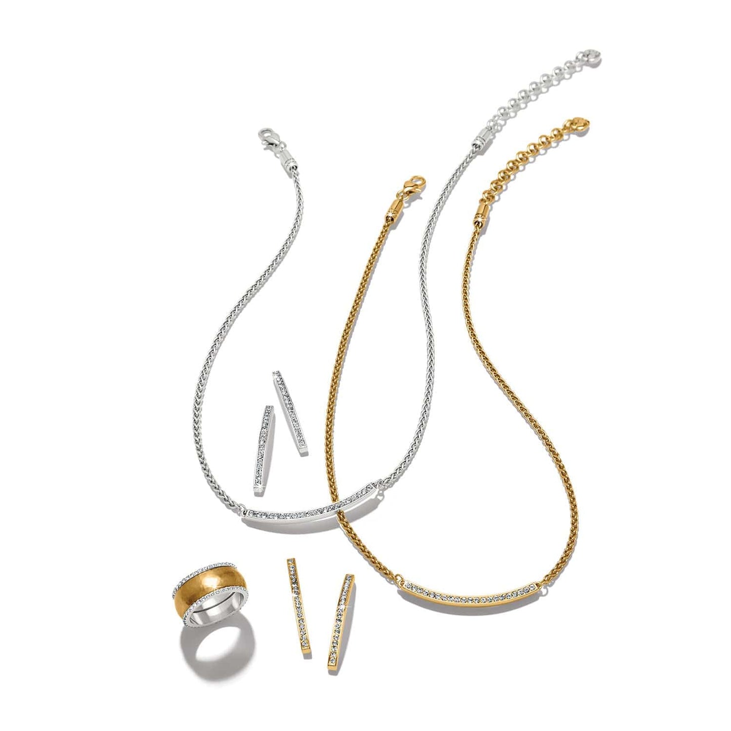 Meridian Geo Bar Necklace