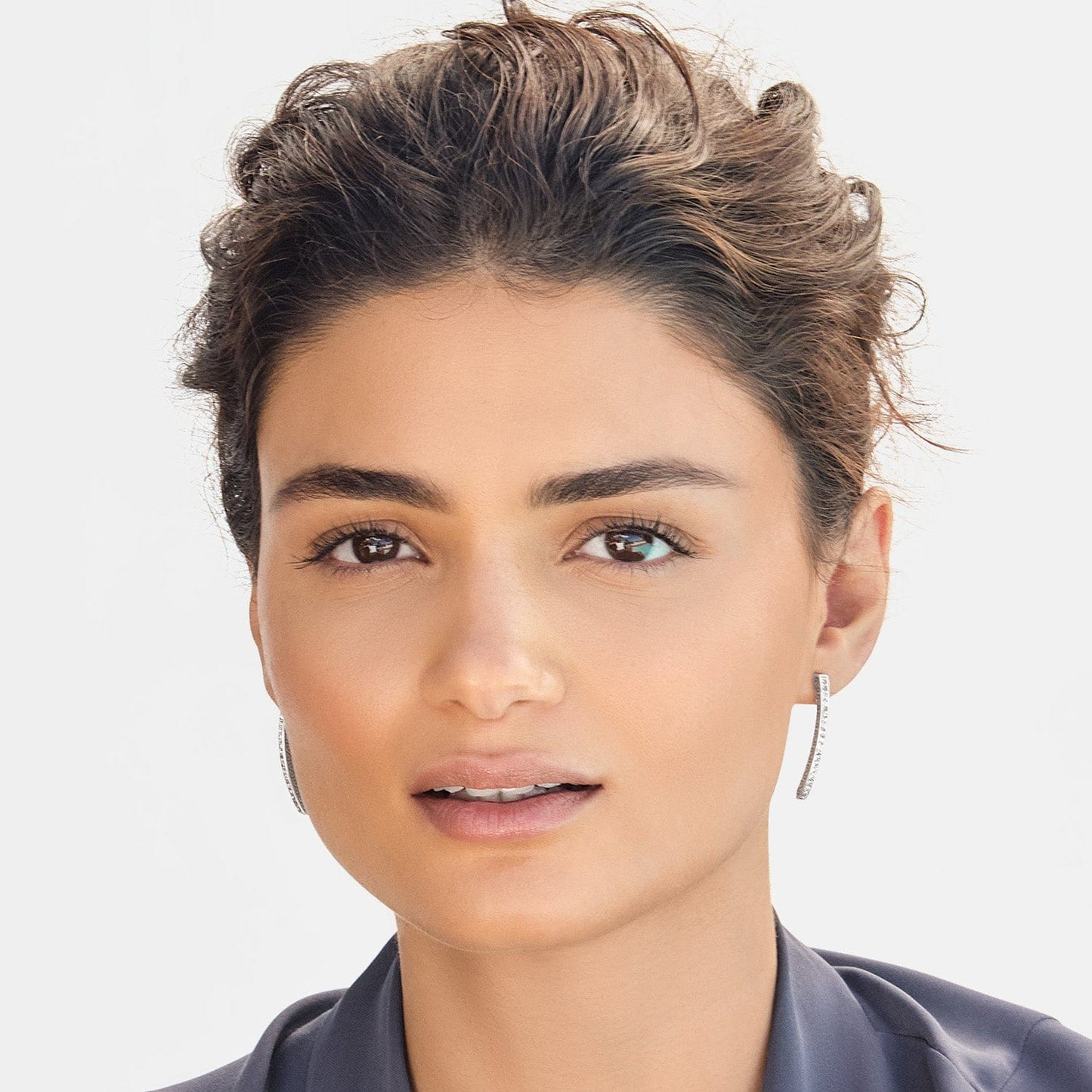 Meridian Geo Bar Post Earrings