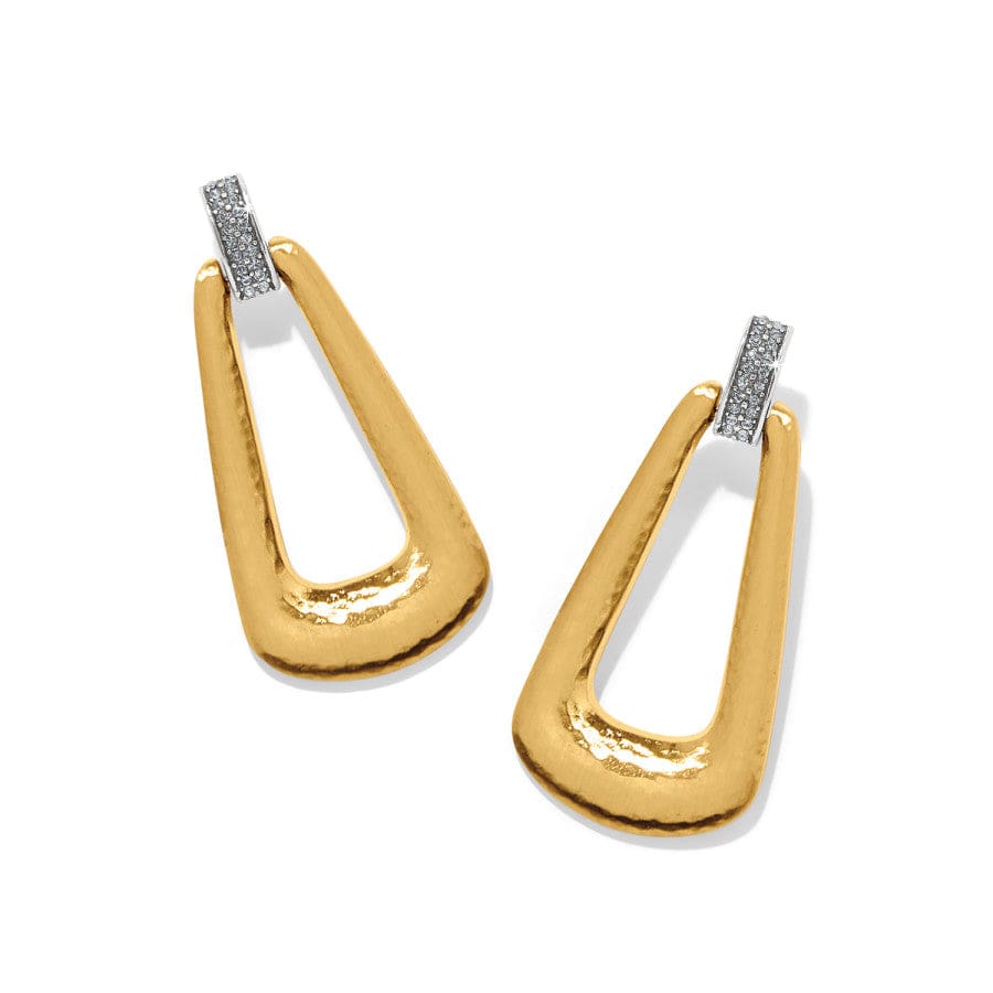 Meridian Geo Breeze Post Earrings gold 2