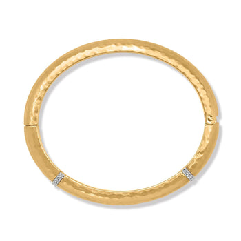 Meridian Geo Hinged Bangle