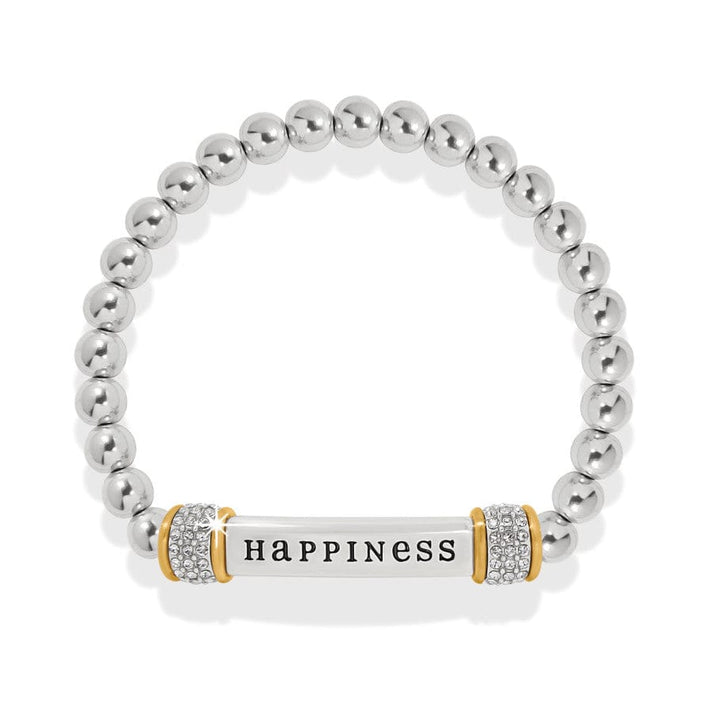 Meridian Grateful Two Tone Stretch Bracelet main image 1