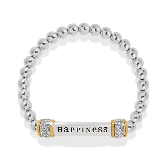 Meridian Grateful Two Tone Stretch Bracelet main image 1