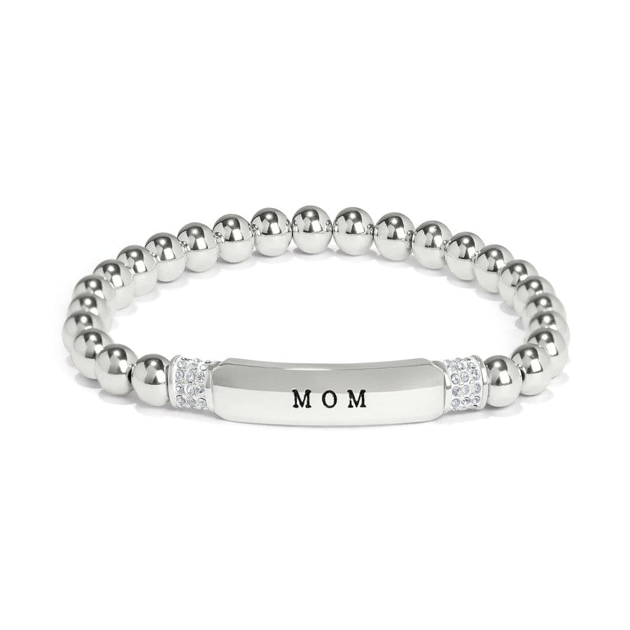 Meridian Mom Petite Stretch Bracelet silver 1
