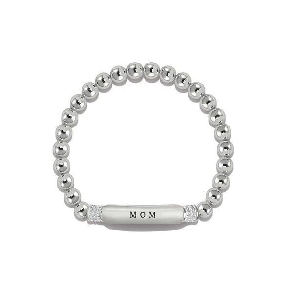 Gold Meridian Petite Wave Heart Stretch Bracelet - Brighton main image 0