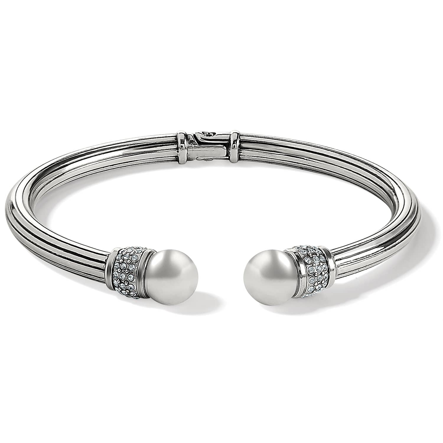Meridian Open Hinged Bangle - Brighton
