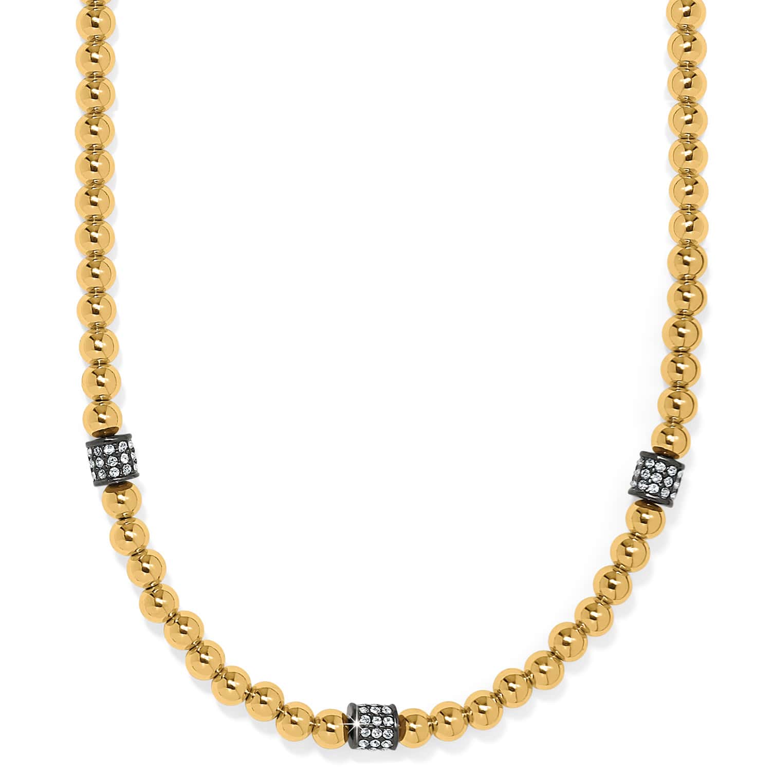 Meridian Petite Beads Station Necklace - Brighton