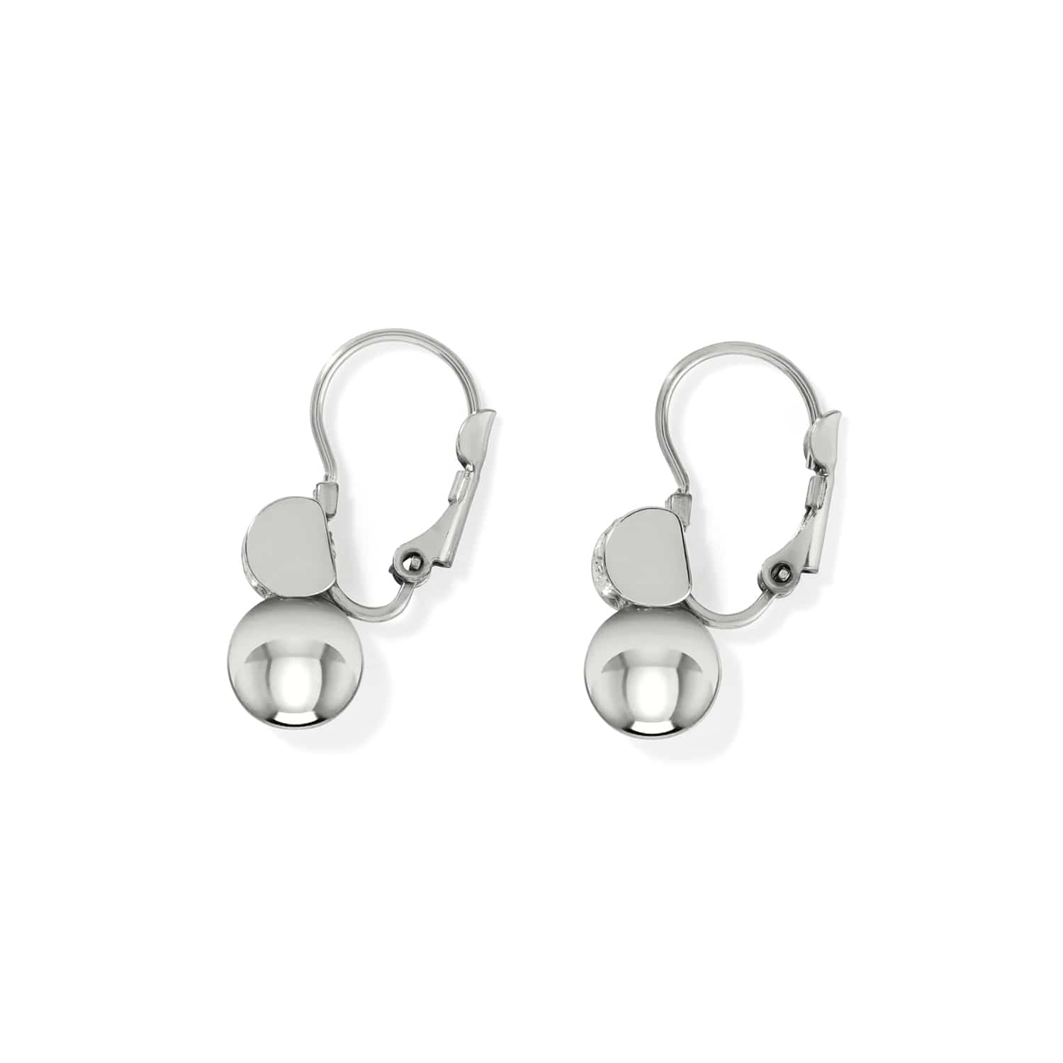 Meridian Petite Leverback Earrings silver 5