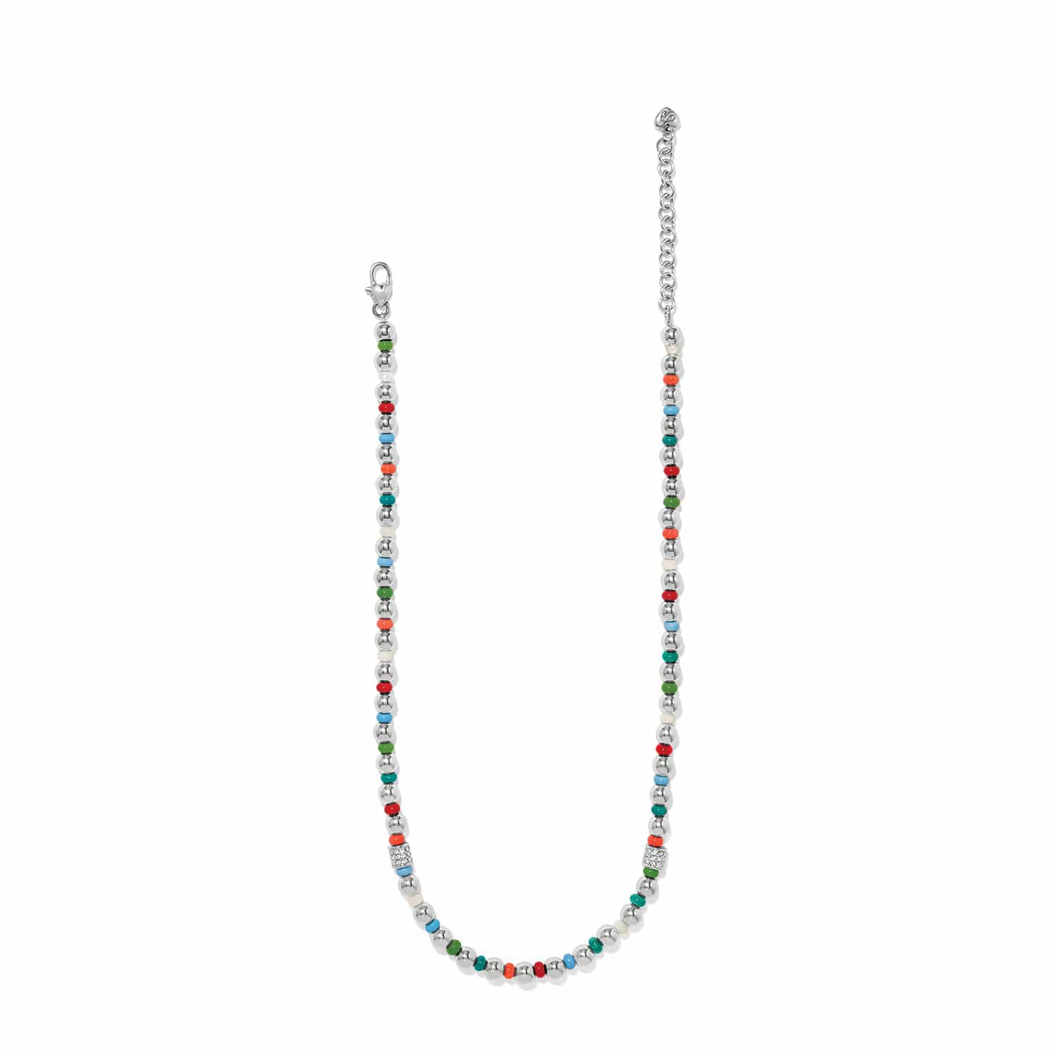Meridian Petite Multi Necklace silver-multi 2