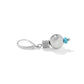 Meridian Petite Sphere Leverback Earrings