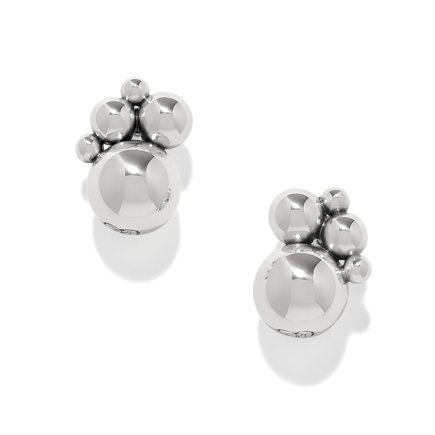 Meridian Petite Stargazer Post Earrings silver 1