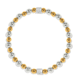 Meridian Petite Stretch Bracelet - Silver