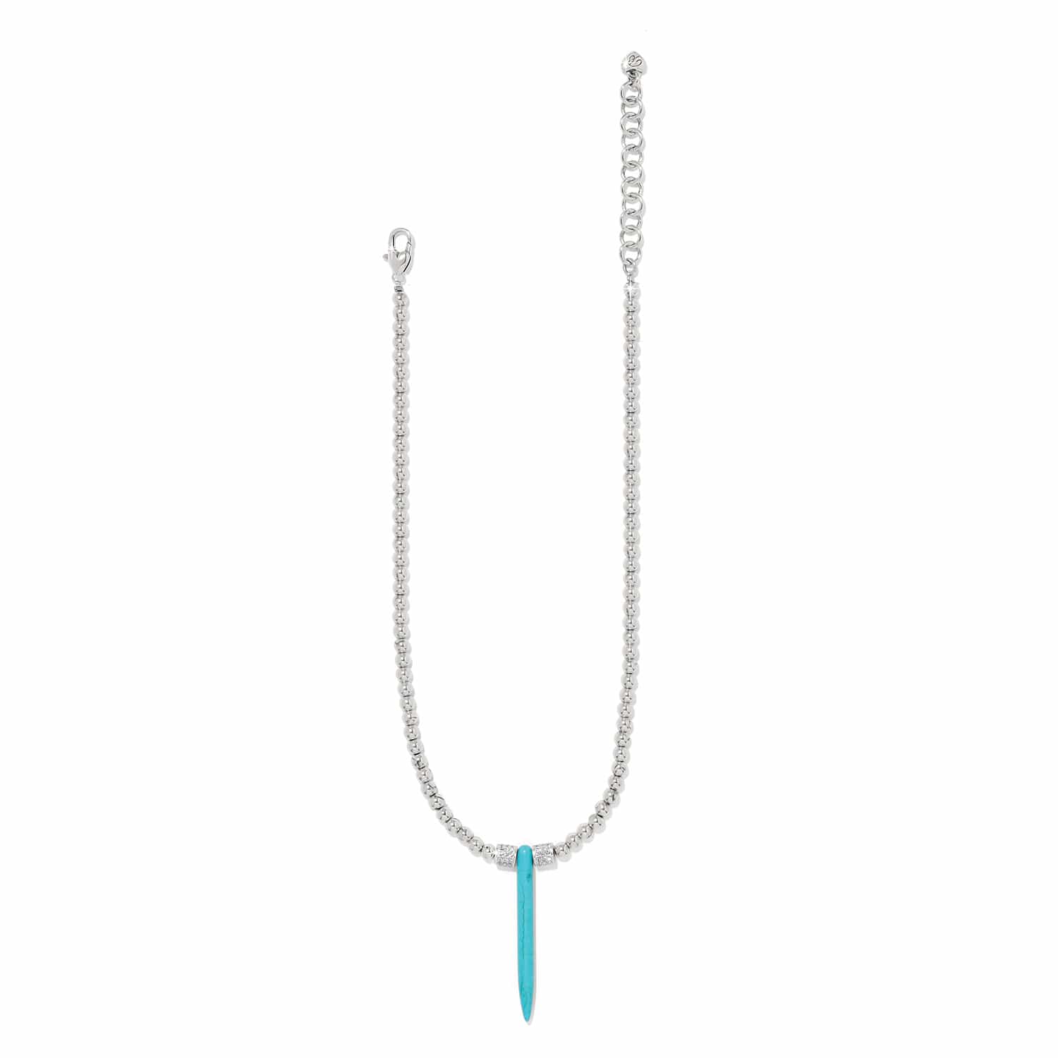 Meridian Petite Turquoise Necklace silver-turquoise 2