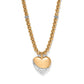 Meridian Petite Wave Heart Necklace