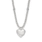 Meridian Petite Wave Heart Necklace