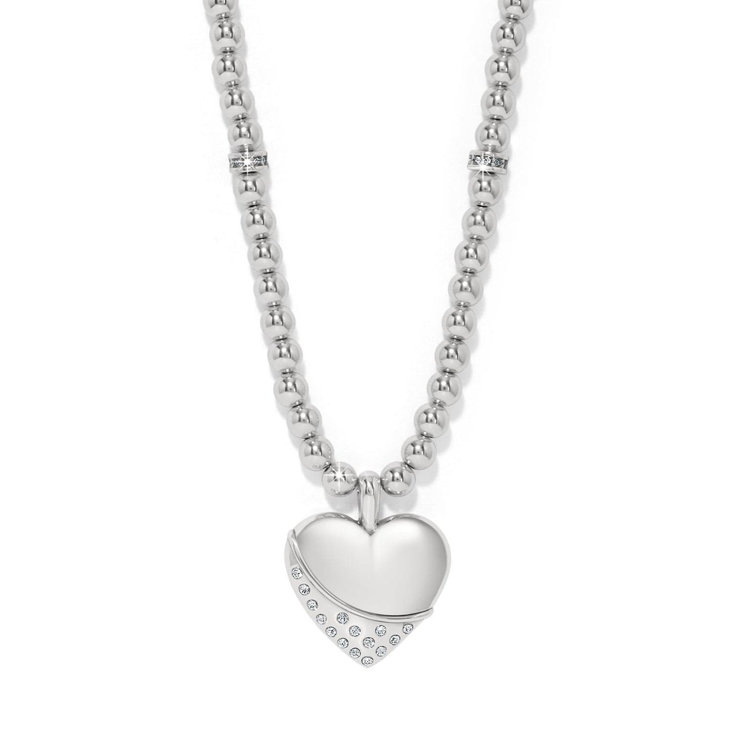 Meridian Petite Wave Heart Necklace