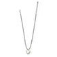 Meridian Petite Wave Heart Necklace
