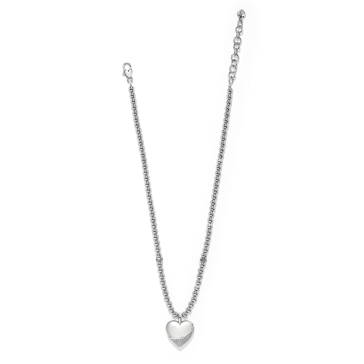 Meridian Petite Wave Heart Necklace