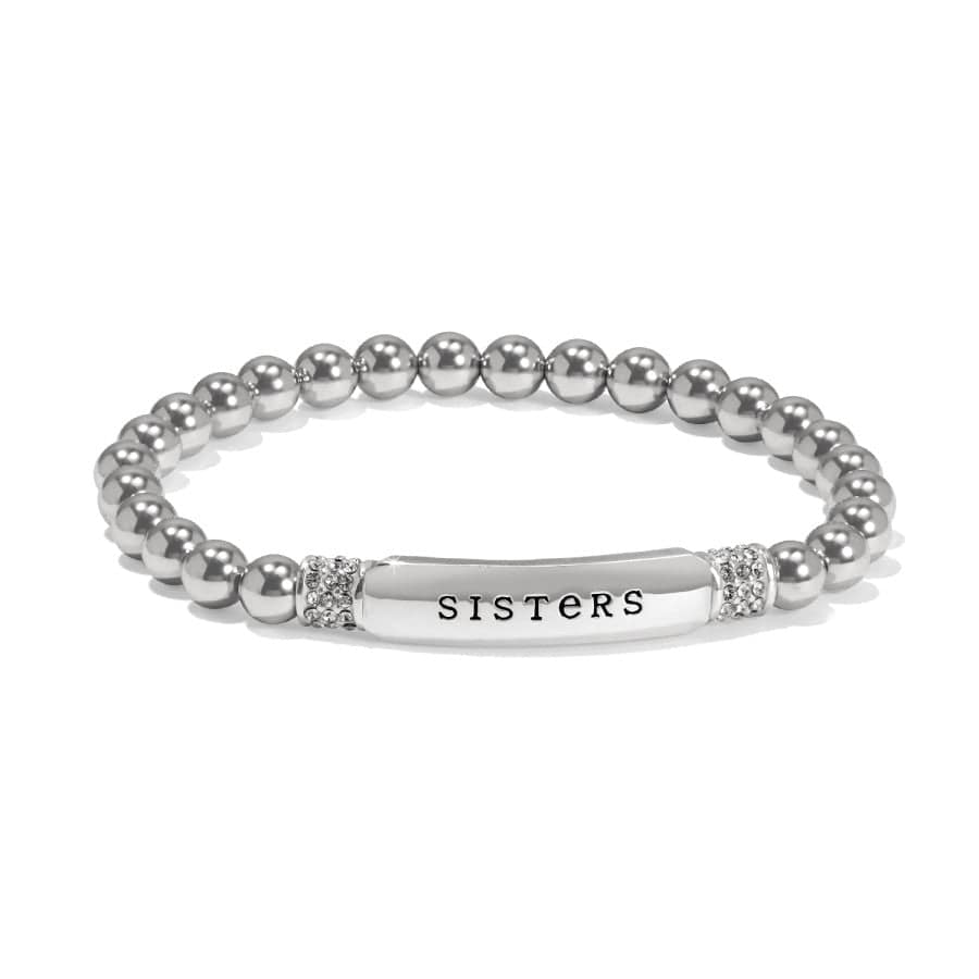 Meridian Sisters Petite Stretch Bracelet silver 1