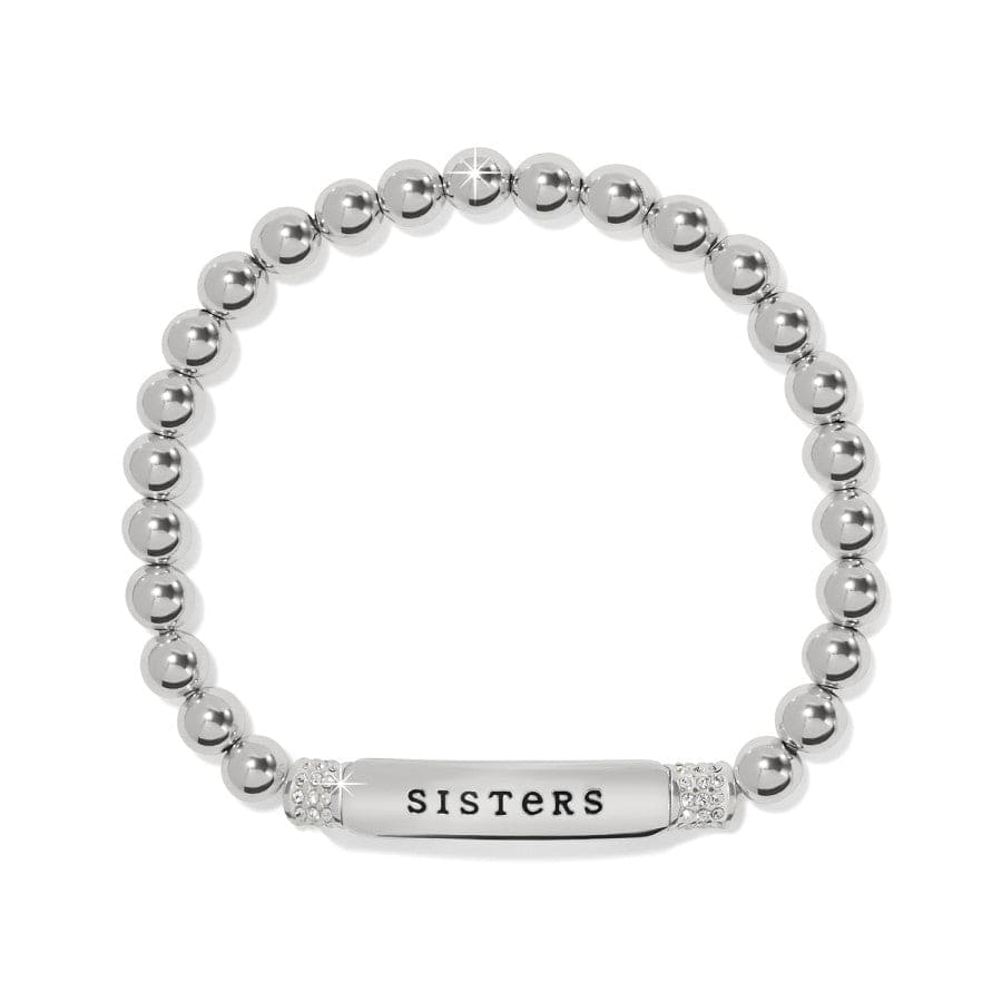 Meridian Sisters Petite Stretch Bracelet silver 2