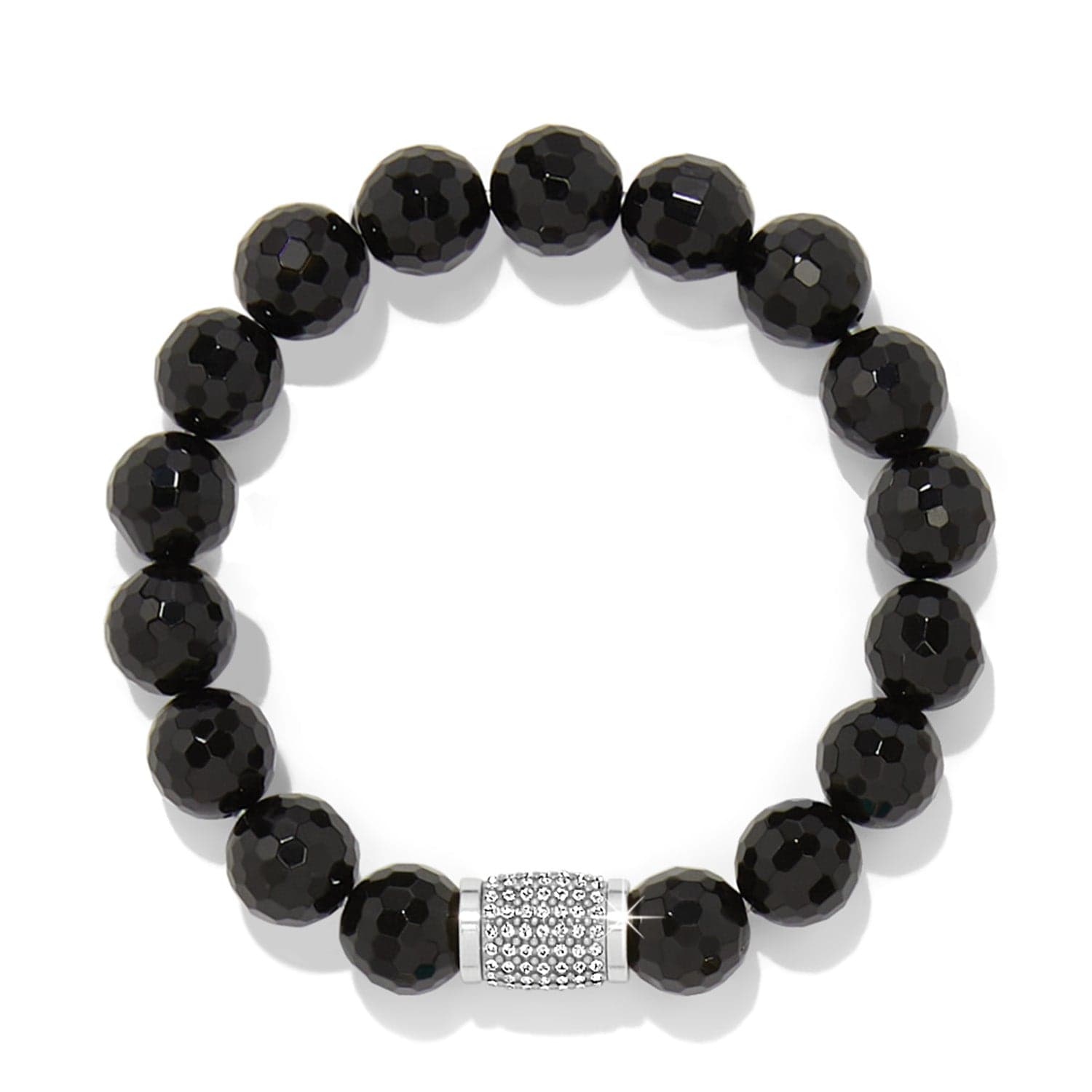 Meridian Solis Bead Stretch Bracelet black 3