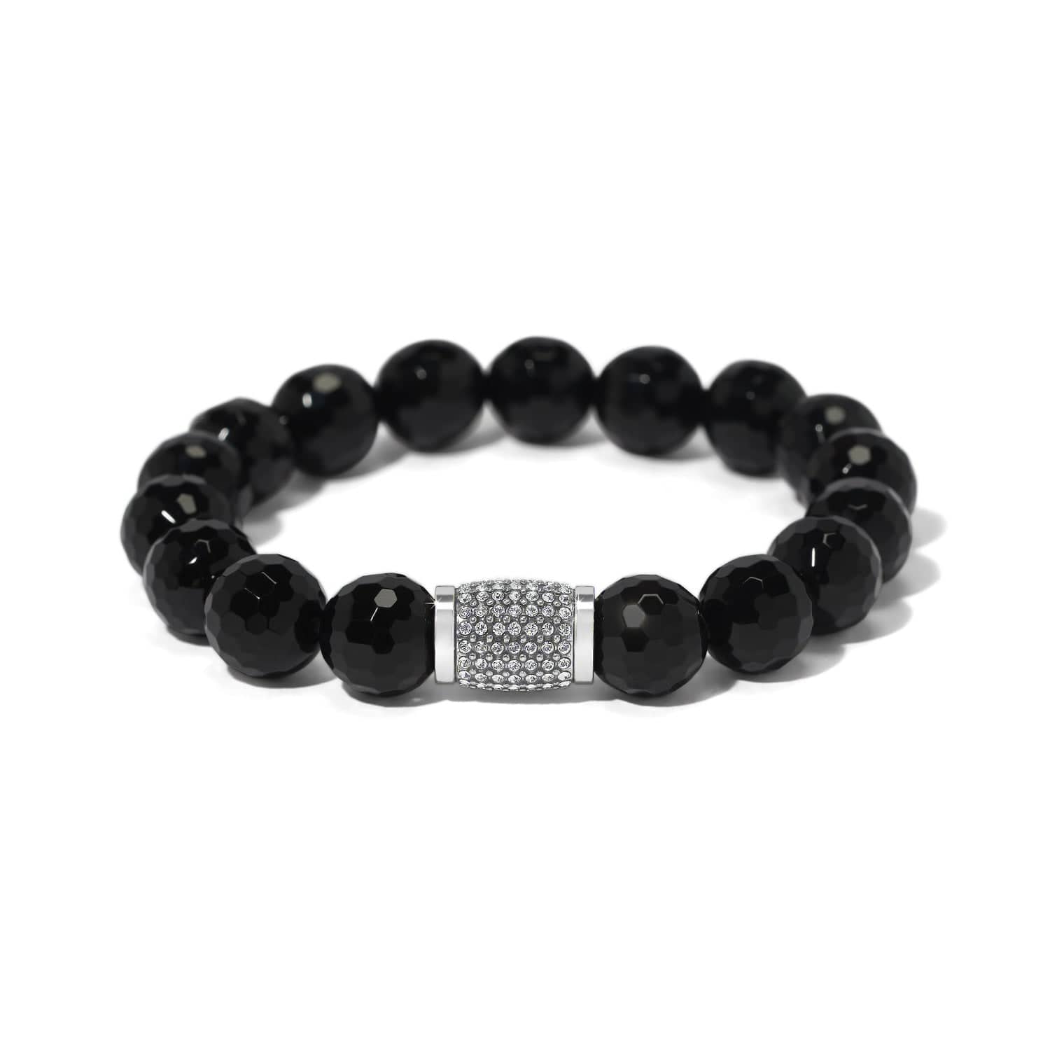 Meridian Solis Bead Stretch Bracelet black 4