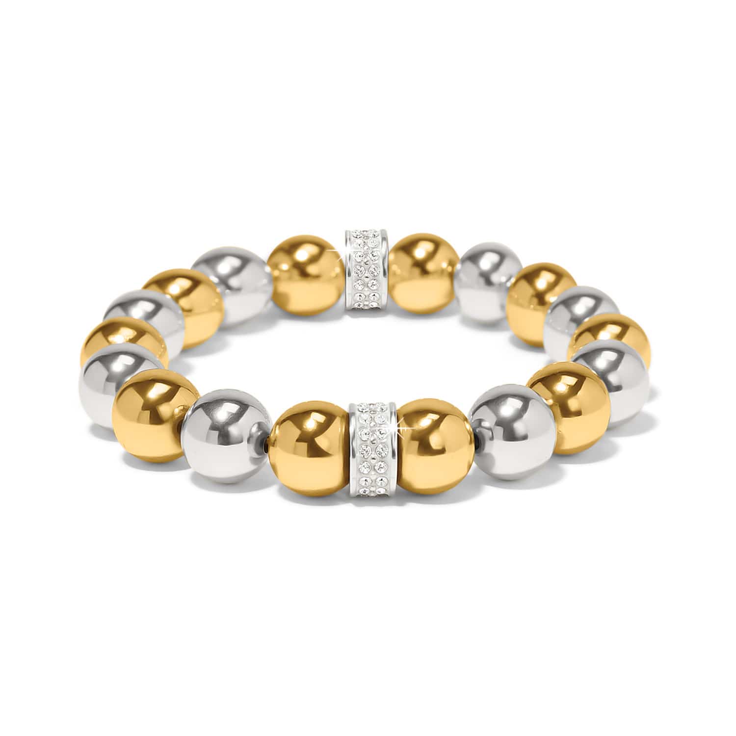 Meridian Stretch Bracelet silver-gold 2