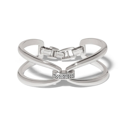 Meridian Swing Duet Hinged Bangle