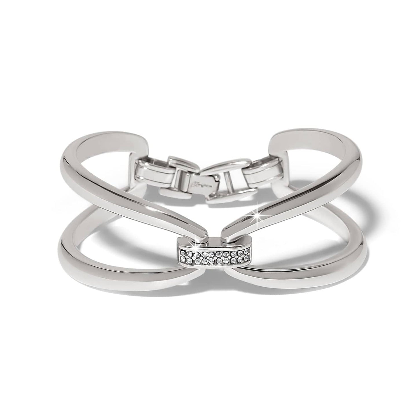 Meridian Swing Duet Hinged Bangle