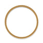 Brighton bangle bracelet shown from the side with gold-plated scroll engraved detailing on a white background