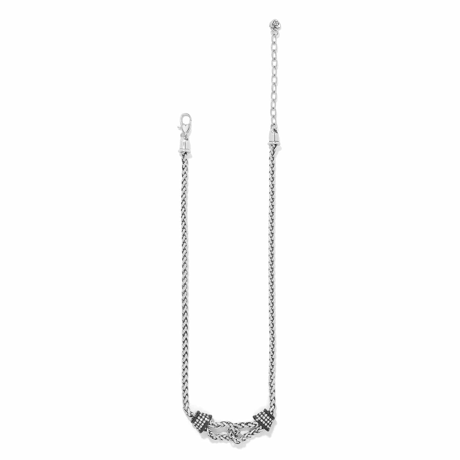 Meridian Ventus Black Necklace silver-black 2