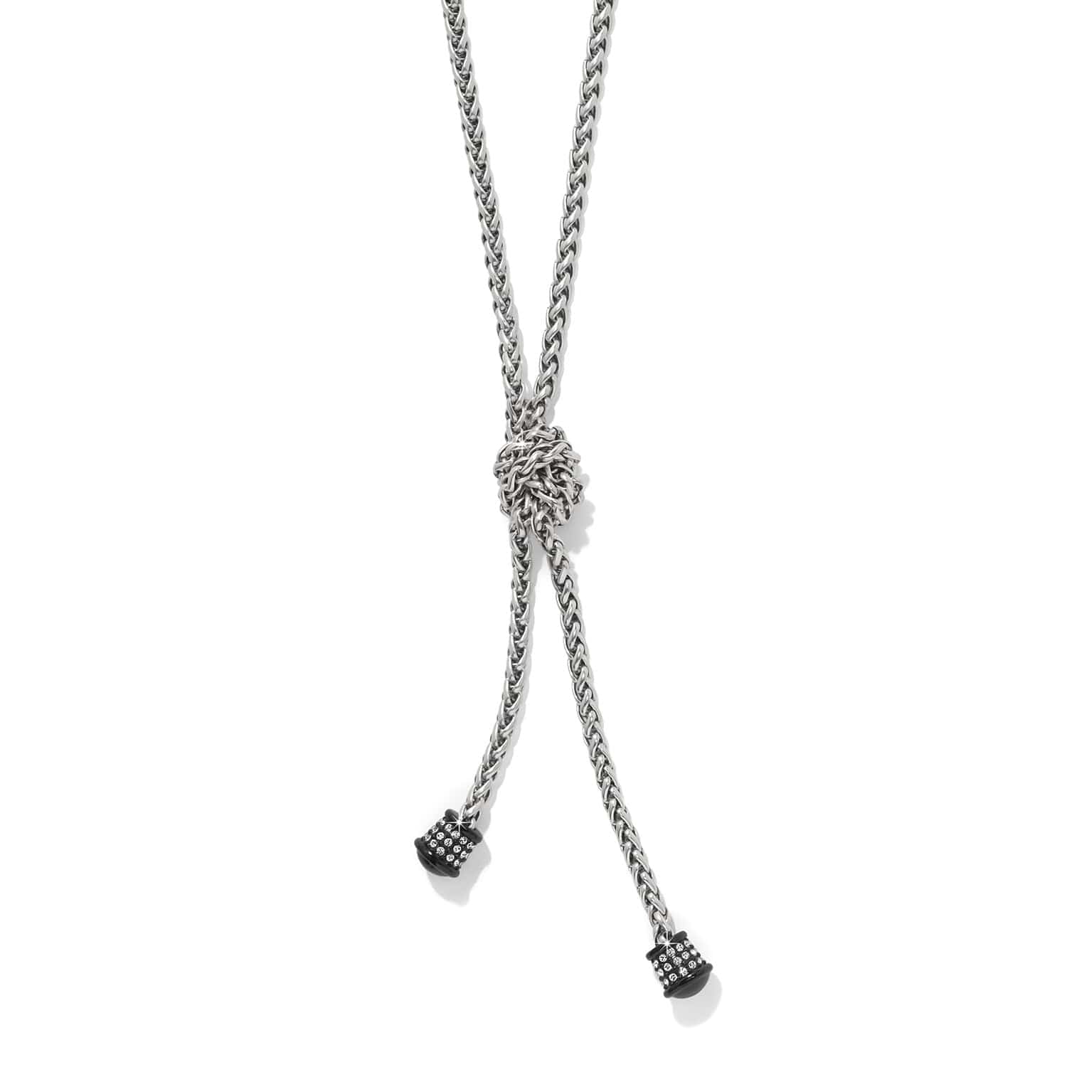 Meridian Ventus Black Y Necklace silver-black 1
