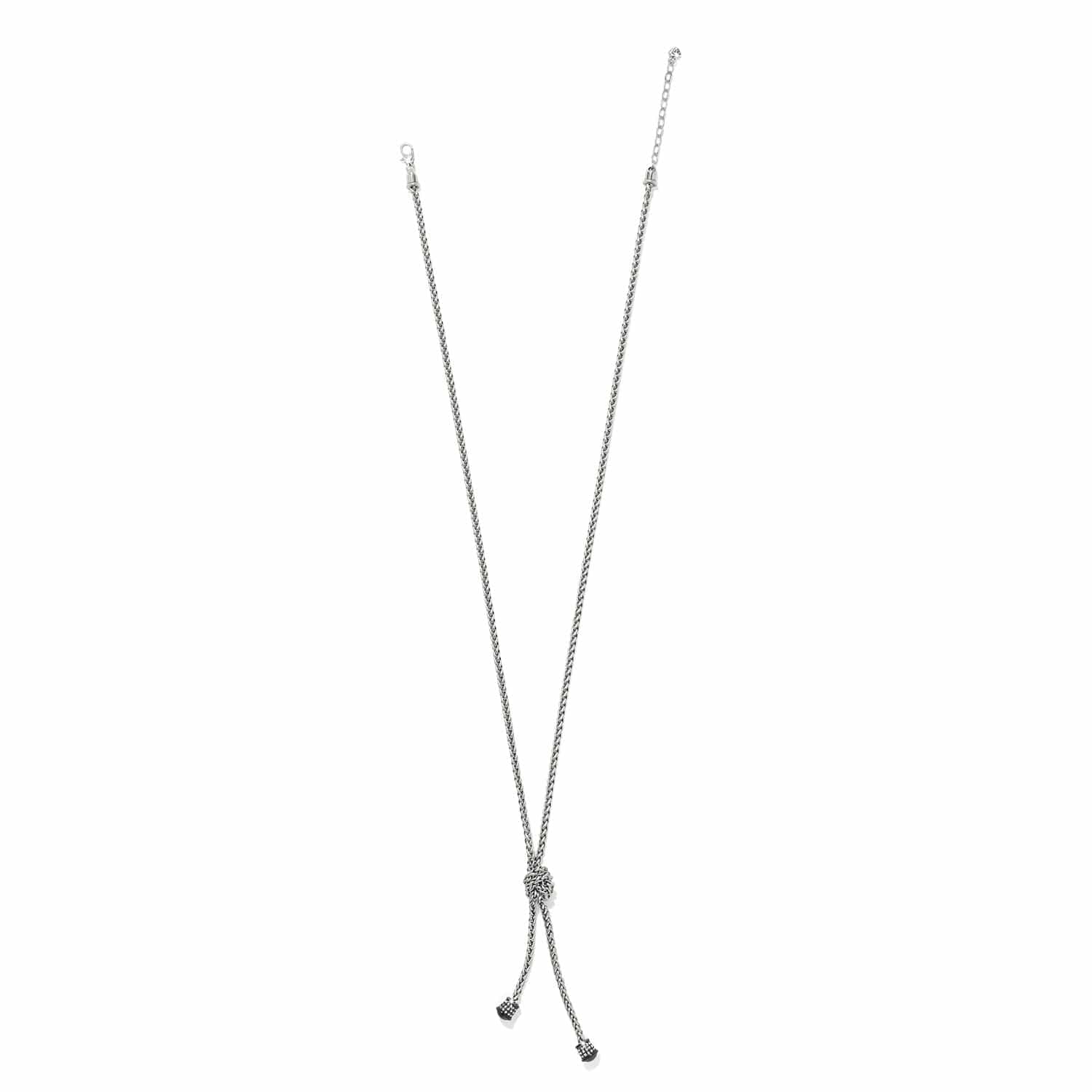 Meridian Ventus Black Y Necklace silver-black 2