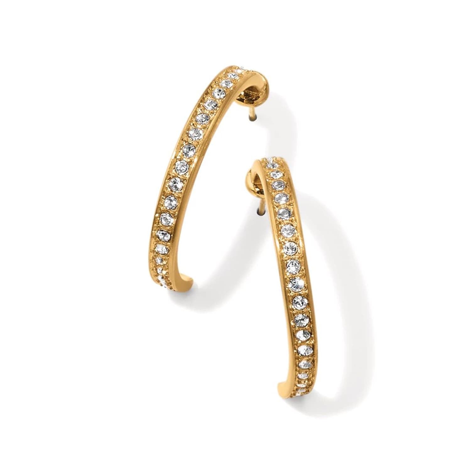 Meridian Zenith Medium Hoop Earrings gold 3