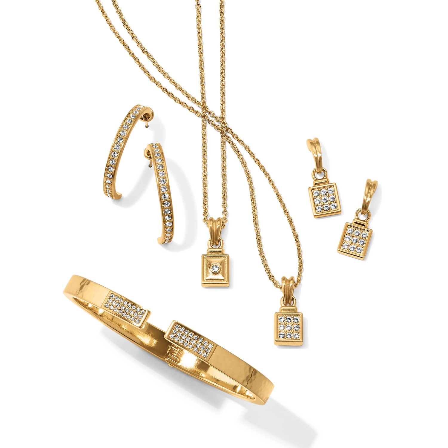 Meridian Zenith Medium Hoop Earrings gold 4