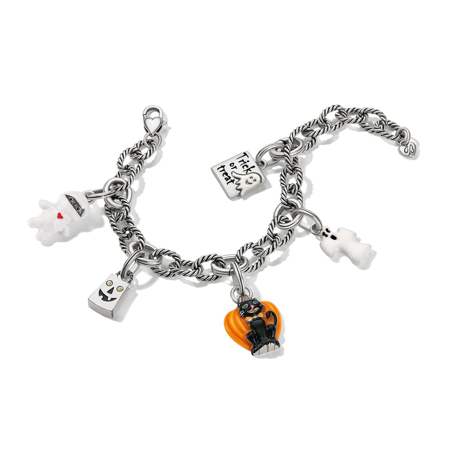 Mini Mummy Charm silver-white 4