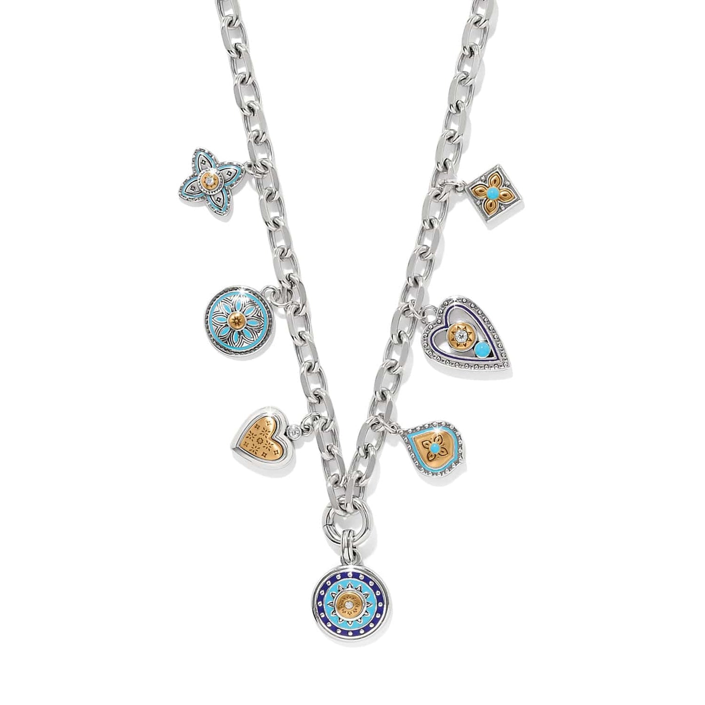 Mosaic Cerrillos Charm Necklace - Brighton