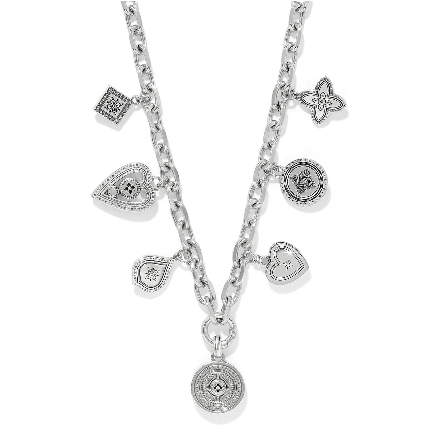 Mosaic Cerrillos Charm Necklace