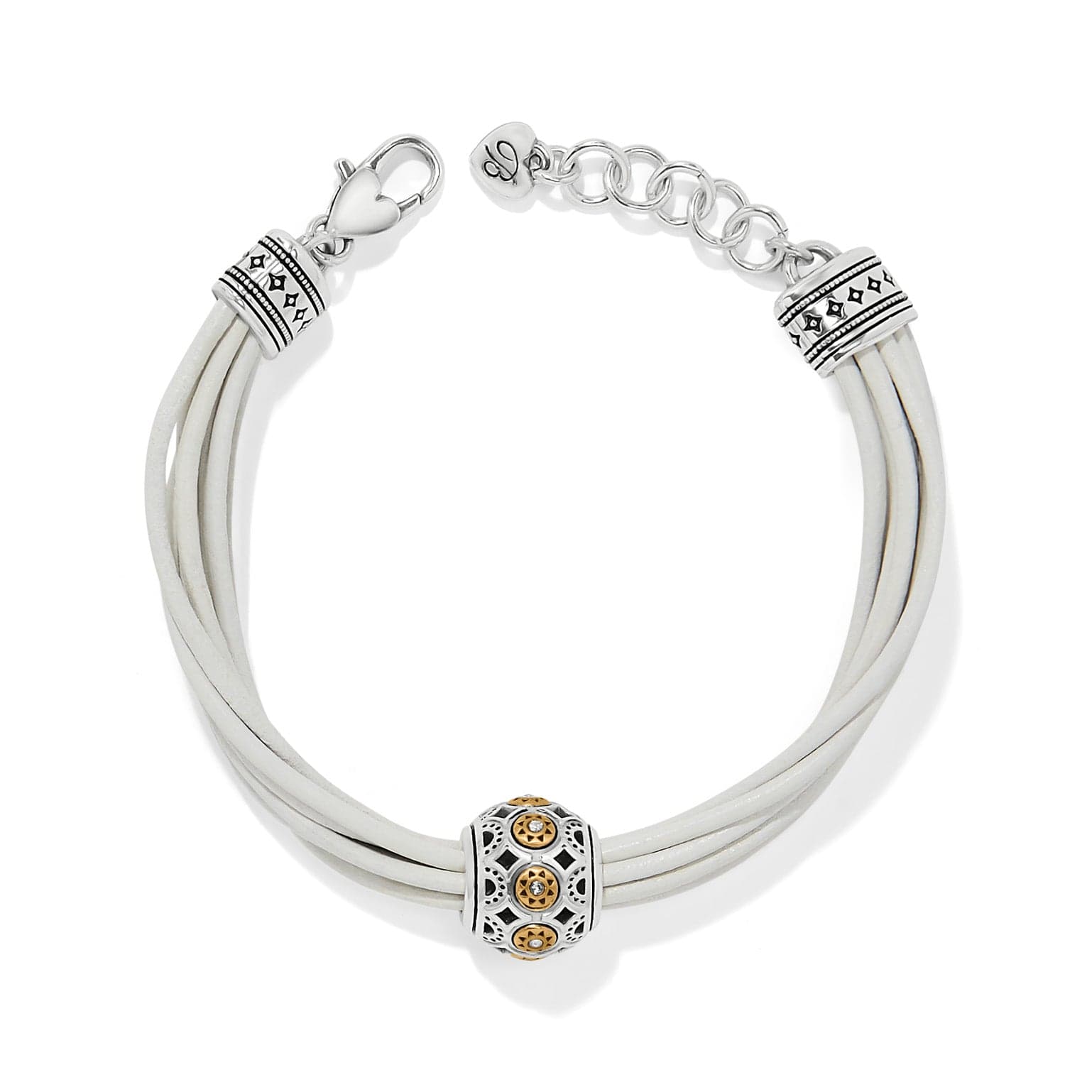 Mosaic Cerrillos Leather Bracelet white 5