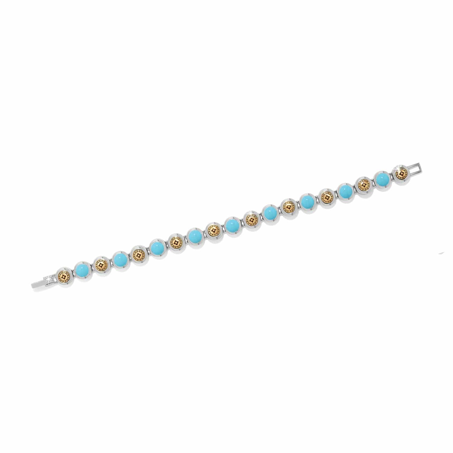 Mosaic Cerrillos Link Bracelet silver 3