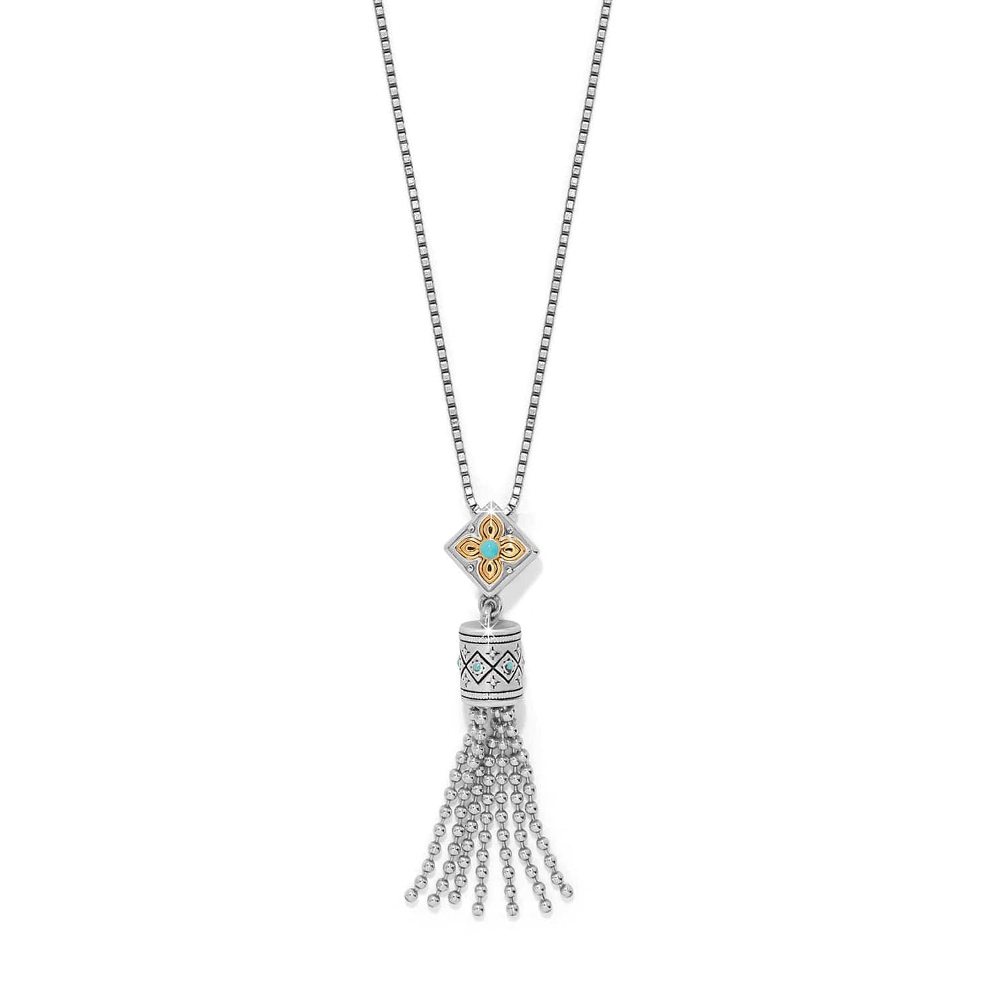 Mosaic Cerrillos Tassel Necklace - Brighton