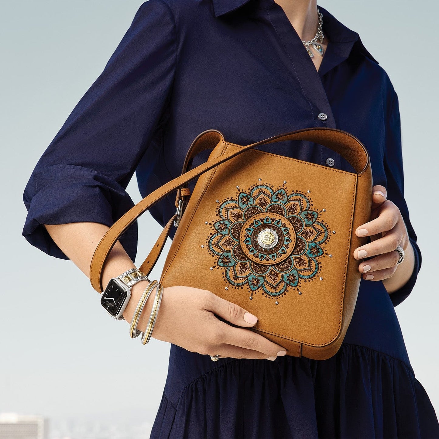 Mosaic Hobo Bag