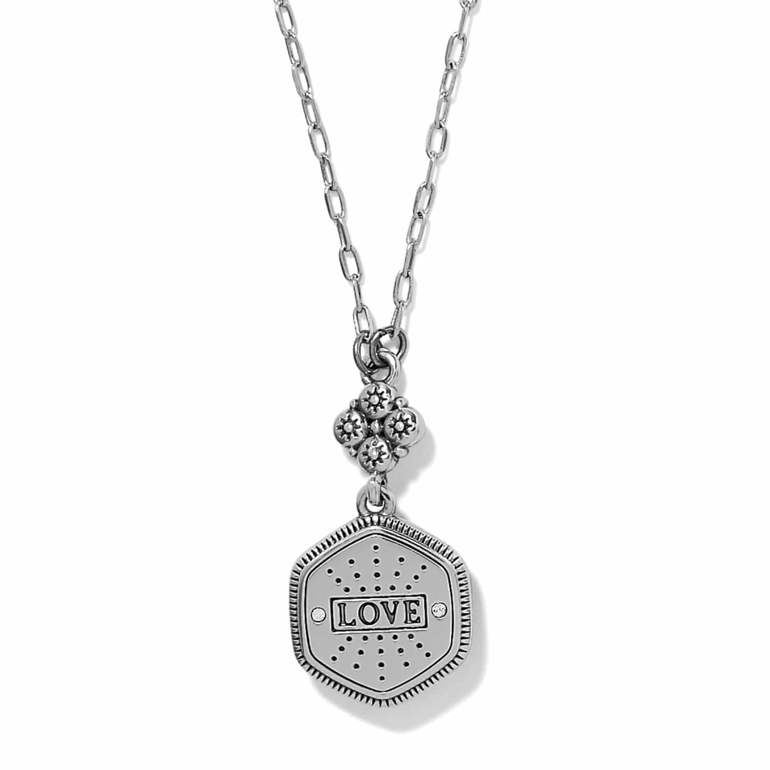 Mosaic Nova Petite Necklace silver-gold 2