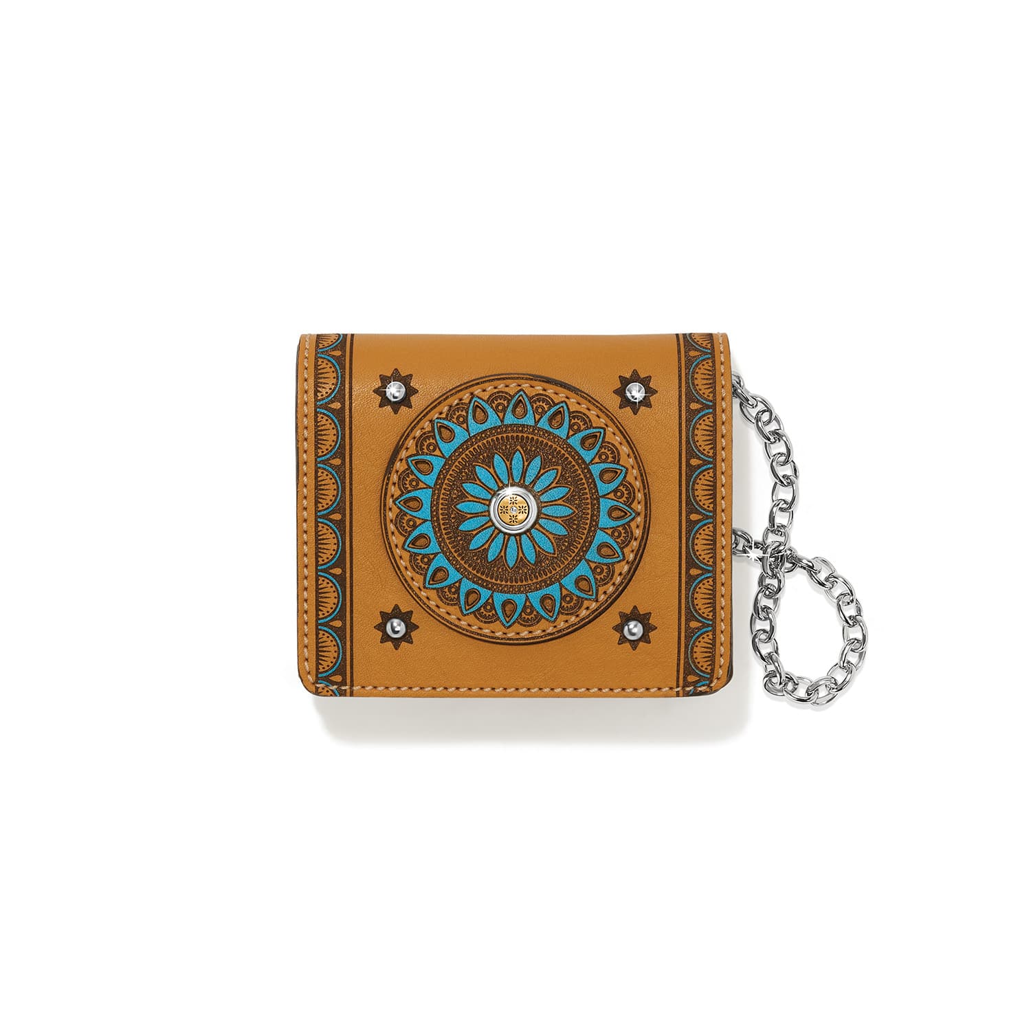 Mosaic Small Wallet camel 1