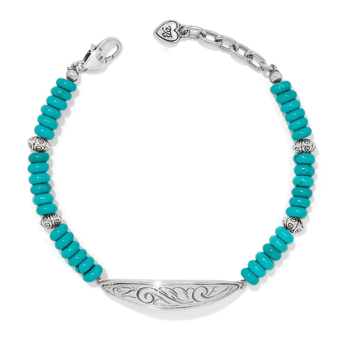 Turquoise Breacket Mosaic Turquoise Bracelet - Brighton